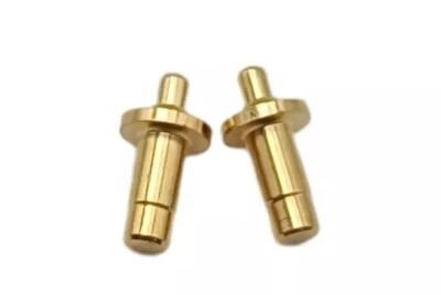 2P 3P 4P SMD connettore idraulico magnetico dorato in ottone 6 pin Pogo