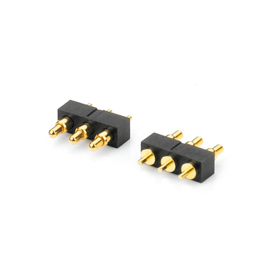 PA46 Magnetico POGO Pin Connector Pitch Through Hole Pogo Pins con posta