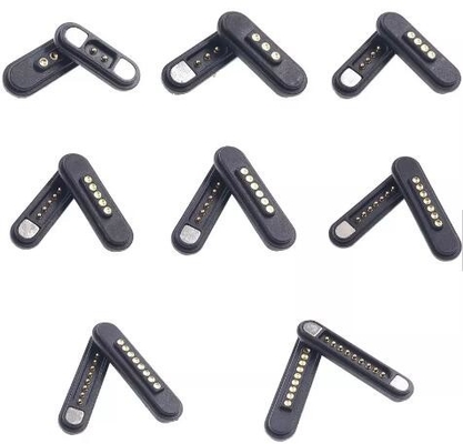 12A connettore di pin POGO angolo destro