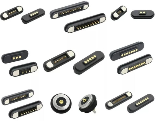 3A aspirazione connettore impermeabile Pogo Pins 7 8 9 PIN 2.2mm magnetica di carica dito