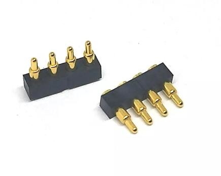 Potente connettore USB Pogo Pin Placcato in oro saldatura impermeabile 2 pin