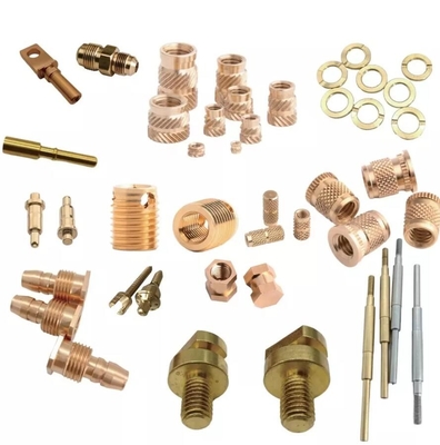 40CrMo Cooper Turning CNC Precision Parts C360 Custom Brass Cnc Machining Acciaio inossidabile