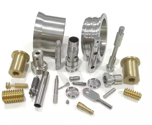Parti di precisione in alluminio per la lavorazione CNC per la tornitura Ra3.2 Parti di lavorazione CNC in ottone