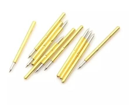 3mm PCB Terminal SMT Probe POGO Pin Acqueproof ottone Dorato Dip