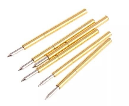 15A 4mm in ottone sonda POGO Pin Dip oro placcato alta corrente