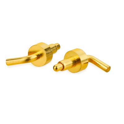 2.5mm Pogo Pin angolo destro maschio femmina trasmissione dati con connettore a batteria a molla