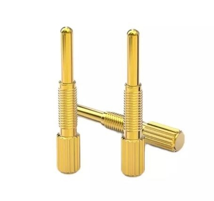RoHS Power Charging Magnetic Threaded POGO Pins Connector All Size Spring Loaded
