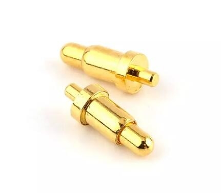 Carica doppia fila 5P 6P 8P ottone SMD Pogo Pins connettore magnetico dorato
