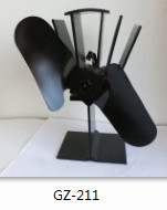OEM ODM Ventilatore per stufe a calore 0.01mm Alu ABS Applicazione domestica